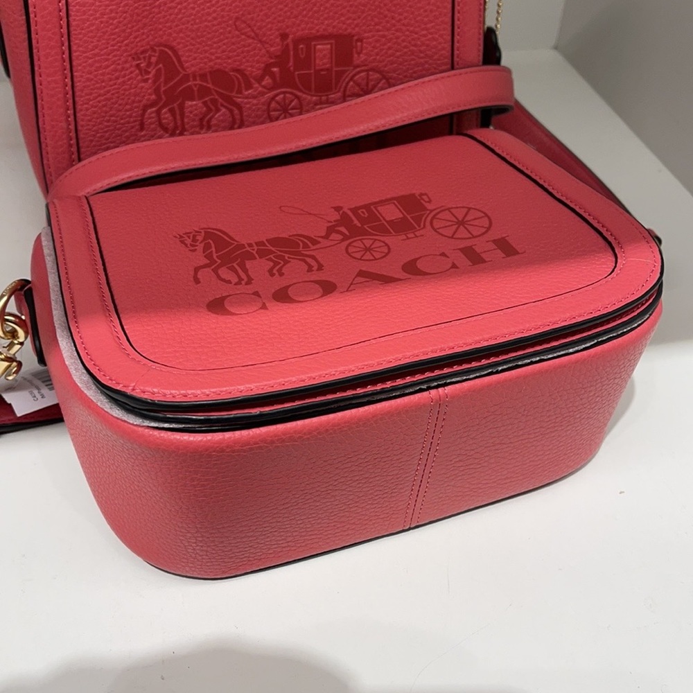 Coach Saddle Bag With Horse And Carriage - Picture 12 of 16